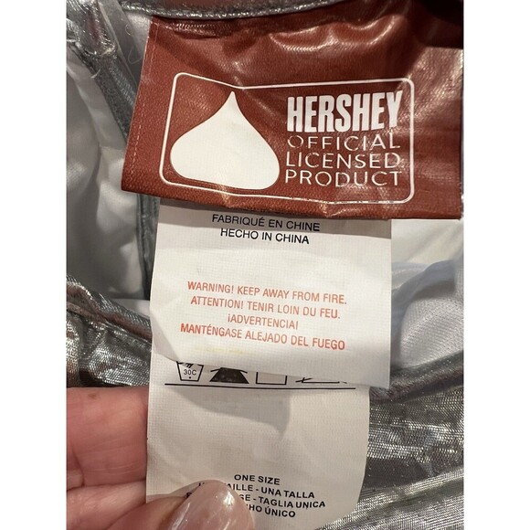 Rubies Hershey Kiss Candy Halloween Costume Chocolate Baby Toddler One Size - Picture 6 of 11